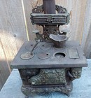 Royal Cast Iron Salesman Sample Wood Burning Stove Antique Toy Stove