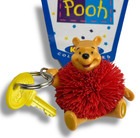 Winnie The Pooh Koosh Balls Keychain Disney Pooh   Tigger Vintage 1998 Set Of 2