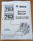 Bobcat 763 763h Skid Steer Loader Service Manual Shop Repair Book - Pn   6900091
