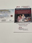 Joonas Korpisalo Signed Card Ud Above The Crease Jsa Coa Ip Auto Senators A