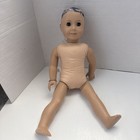 Pleasant Company American Girl 18    Doll With Freckles   Brown Eyes  as Is 