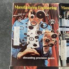 Lot Of 4 Vintage 1970s Manufacturing Engineering Magazines