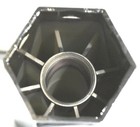 Lug Nut Covers 33mm Screw-on Hex Flat Top 5  Tall Plastic Gg 10225 Set Of 5