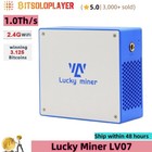 Lucky Miner Lv07 Asic Bitcoin Miner 1 0th Btc Solo Miner Lotto Mining  usa Stock