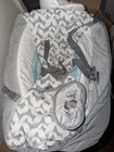 Ingenuity Simplecomfort Soothing Swing   Rocker Raylan  Adjustable Speeds  Gray