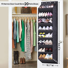 Over The Door Hanging Shoe Organizer 8 Tier Space Saving Storage