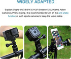 Bicycle Motorcycle Bike Handlebar Pole Mount Holder Clamp For Gopro Hero9 8 7 6