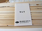 Vintage Bridi Aircraft Designs Xlt  Balsa Plane Kit Started See Pictures
