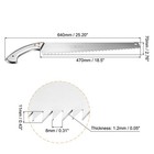 19  Hand Pruning Saw With Straight Blade Iron Handle