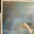 Vintage Jesus Crucifixion Lenticular Print Unframed 12    X 16   