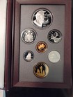 1995 Canada Proof Set Special Edition With  925 Fine Silver Dollar - 7 Coin Set