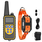 Dog Pet Training Collar Rechargeable Waterproof Electric Shock 3000 Ft
