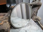 Vintage Towle 925 Sterling Silver Repousse Round Hand Mirror Purse Mirror 68 3g