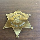 Vintage Brass Us Marshall Sutter Creek Badge