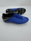 Nike Hypervenom Phantom 3 Elite Navy Blue Football Soccer Cleats Anti Clog Us9 