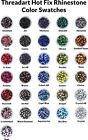 Ss6 Hotfix Crystal Rhinestones 1440 Pcs - 2mm  - Hot Fix- 28 Colors To Choose