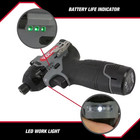 12v Max  Lithium-ion Cordless Brushless Impact Driver With 1 5ah Battery And Cha