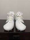 Nike Vapor Edge Elite 360 2 Football Cleats White Black Size 14 Fd5713-100 Shoes