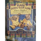 Vintage 2004 Teresa Kogut Rain Down Your Love Teddy Bear Fleece Blanket- New