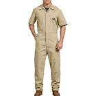 Dickies Men s Coverall Workwear Overall Snap Front Short Sleeve Jumpsuit 33999