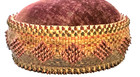 Native American 19th C  Penobscot Basket pincushion W  Porcupine Curls  Aafa