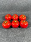 Tomatoes Artificial Faux Fake Fruit Red Lot Of 6 Home Decor Theater Prop