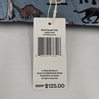 Brand New Vera Bradley Blue Large Vera Tote 18    Flat X 15    Cat s Meow  Msrp  125