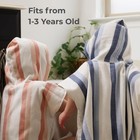 Hooded Baby Towels 50x50cm   Ultra Soft 350gsm Baby Hooded Towel For Boys   G   