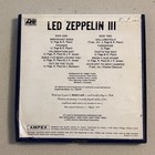 7-1 2 Ips Led Zeppelin  iii  4 Track Reel To Reel Tape Nice W  Insert Card