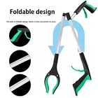 1pc 32  Snagger Pick   up Tool Elongated Garbage Reaching Pole Trash Picker Foldin