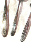 Serving Meat Fork Spreader Sugar Spoon Silverplate Community Plate Grosvenor Vtg