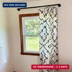 44 Pack Black Curtain Rings With Clips  Curtain Hook For Hanging