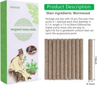 Moxa Sticks Natural Mugwort Rolls Pure Handmade 3-years Purity Wormwood For Moxi