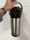 Set Of Four  4  Hubert 88593 Stainless Steel Liner Lever Airpot Dispenser  3 L