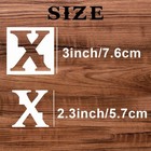 3inch Letter Stencils - 36pcs Reusable   Flexible Letter   Number Stencils Fo   