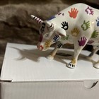 Cow Parade Figurine Udderly Romance Belle Bennett  9152 W  Handprints