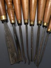 Great Set Of 8 Buck Bros Carvers Gouges