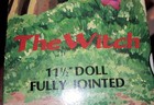 Vintage Snow White The Witch   11   Jointed Doll In Box  Walt Disney Toy