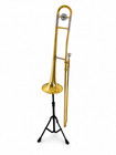 Yamaha Ysl-354 Brass Trombone With Case Ao4074788