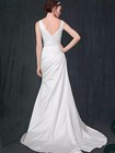 David s Bridal Wg3551 Satin Gown With Side Embellishment Size 20w Nwot