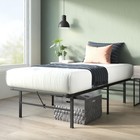 Zinus Rumi 14in Twin Metal Bed Frame  Quick Assembly Smartbase   Twin  Black