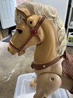 Vintage 1967 Marx Toys Marvel The Mustang Ride On Galloping Horse Tested Works