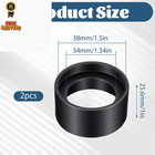2 Pcs Eyepiece Cover  Binocular Eye Cups Replacement Guard  Industrial    