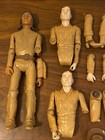 Vintage Johnny West Marx Lot Chief Cherokee Figures Hats Manual Accessories