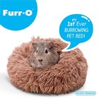 Furr-o Burrowing Pet Bed With Zip-on Spandex   Fleece Bottoms For Guinea Pigs   