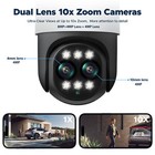 2 5k Home Wired Poe Camera Security System W  2-way Audio 8ch Nvr 1tb Hard Drive