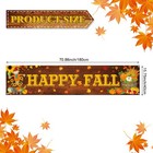 Happy Fall Outdoor Yard Banner Sunflower