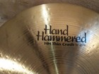 Sabian Hh Hand Hammered 18 Inch Thin Crash Cymbal  1406 Grams - Excellent 
