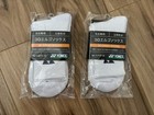 2 Pairs Yonex 3d Ergo Socks Quarter Socks Men Women Sz M Cotton Tennis Badminton