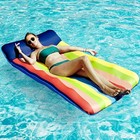 Finduwill Pool Floats Raft- 72  X 37  Extra Large Fabric-covered Pool Floats 
